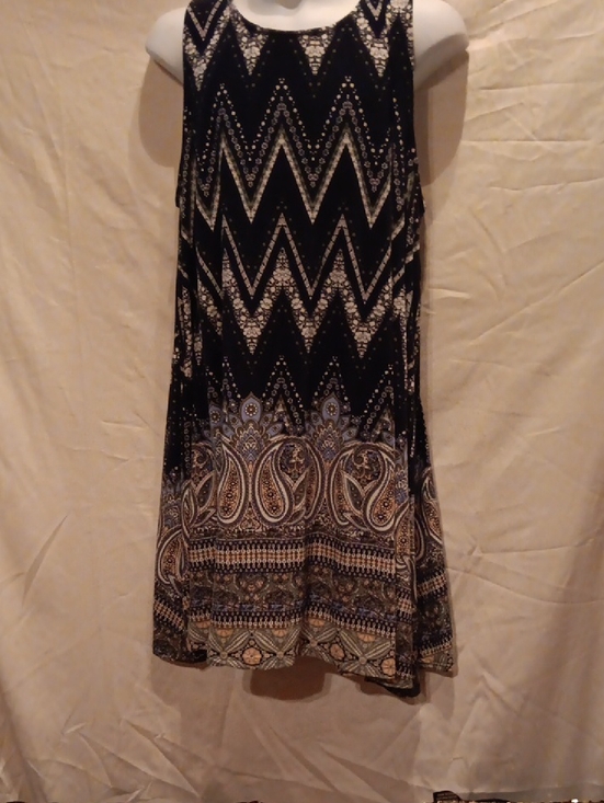 just be Dresses & Skirts - just be Black Chevron & Paisley Midi Dress